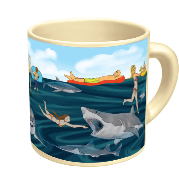 Shark! Heat-Changing Coffee Mug