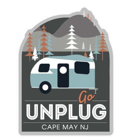 Go Unplug Sticker