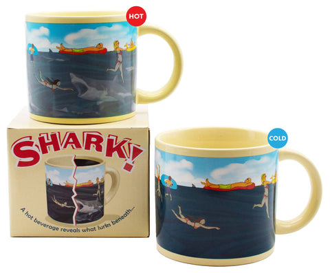 Shark! Heat-Changing Coffee Mug