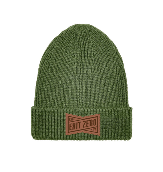 Exit Zero Beanie Army Green