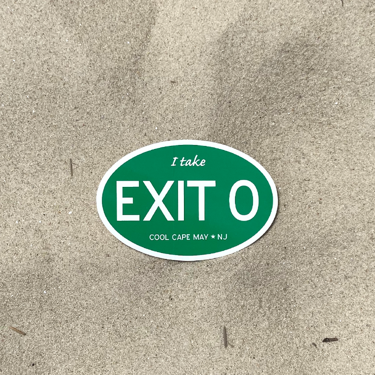 Exit Zero Sticker – Exit Zero Company