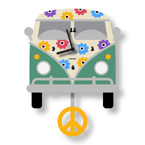 Peace Bus Clock